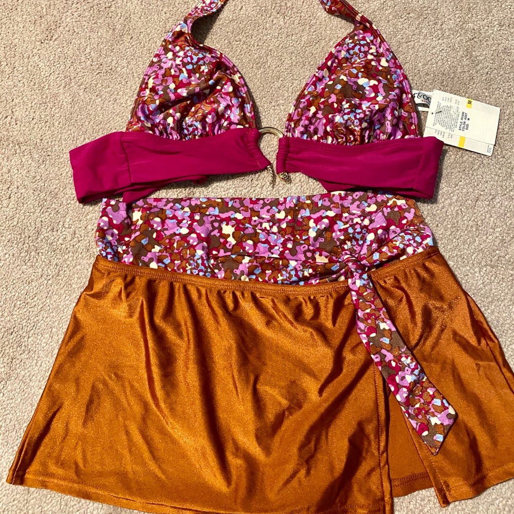 Swim Skirt Set